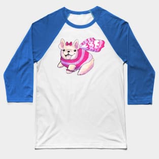 Fairy french Bulldog Baseball T-Shirt